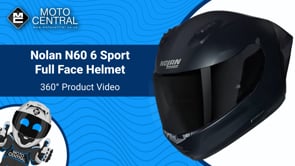Nolan N60-6 Sport Argento Black  - FREE UK Shipping, FREE 365 Day Returns | Moto Central