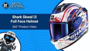 Shark Skwal i3 Full Face Helmet Zarco GP DE FCE White / Violet / Blue - FREE UK Shipping, FREE 365 Day Returns | Moto Central