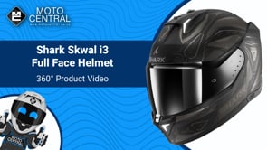 Shark Skwal i3 Full Face Helmet Linik Matt Black / Anthracite - FREE UK Shipping, FREE 365 Day Returns | Moto Central