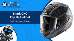 Shark OXO Flip Up Helmet Rydger Matt Anthracite / Black - FREE UK Shipping, FREE 365 Day Returns | Moto Central