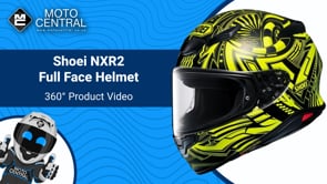 Shoei NXR2 Beaut TC3 Full Face Helmet Yellow - FREE UK Shipping, FREE 365 Day Returns | Moto Central