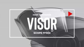 LS2 FF902 Scope 2 Oxyd Flip-Up Helmet Grey / Blue / Purple - FREE UK Shipping, FREE 365 Day Returns | Moto Central