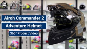 Airoh Commander 2 Reveal Matt Sand - FREE UK Shipping, FREE 365 Day Returns | Moto Central