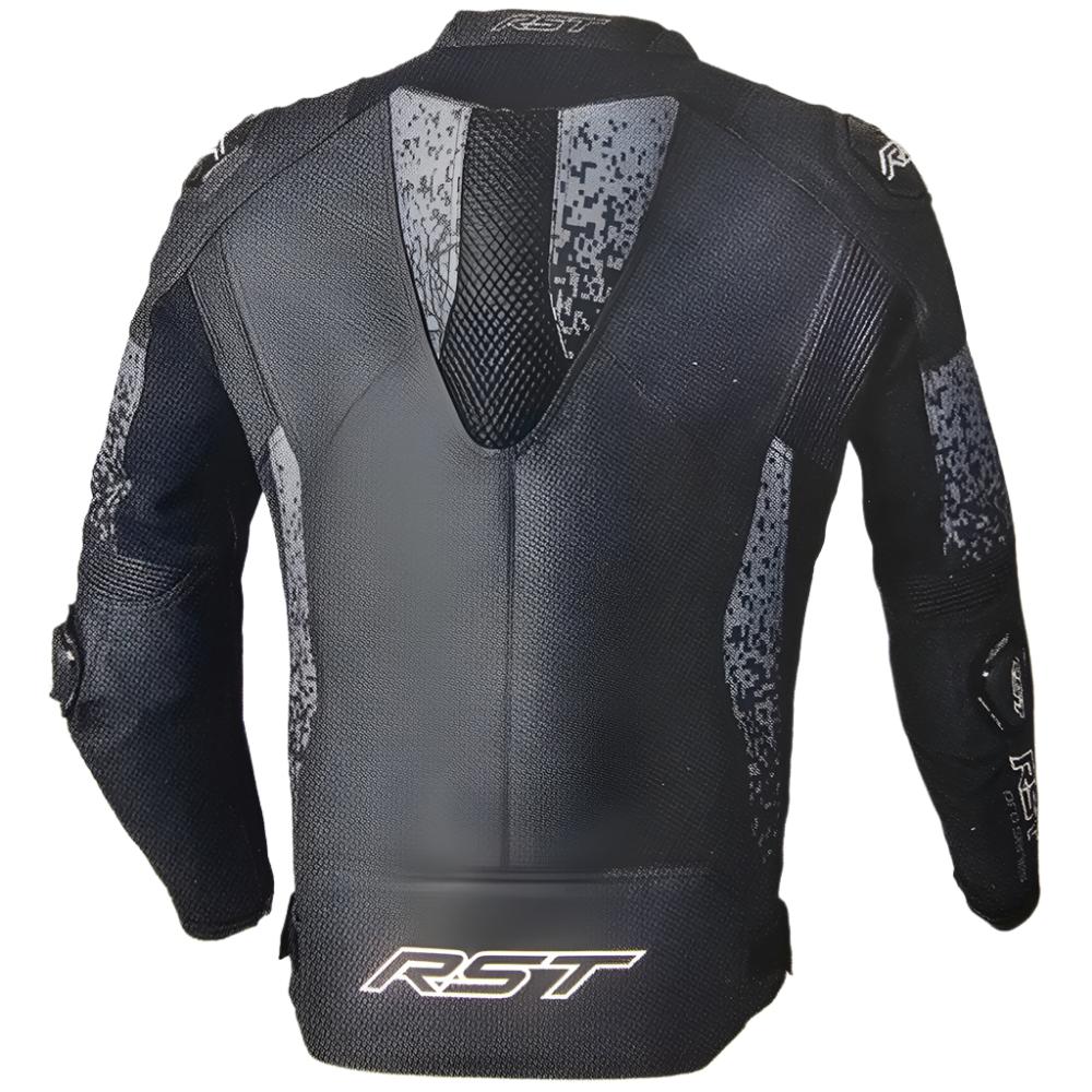 RST Pro Series Supersport-K CE Leather Jacket Black / Grey