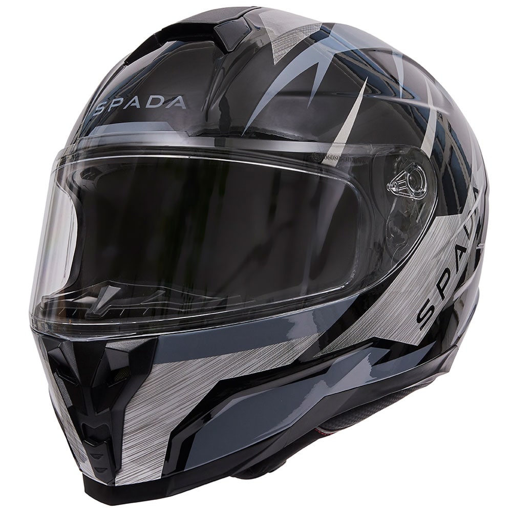 Spada Raiden 2 Thunder Black / Grey FREE UK Delivery, FREE 365 Day Returns | Moto Central