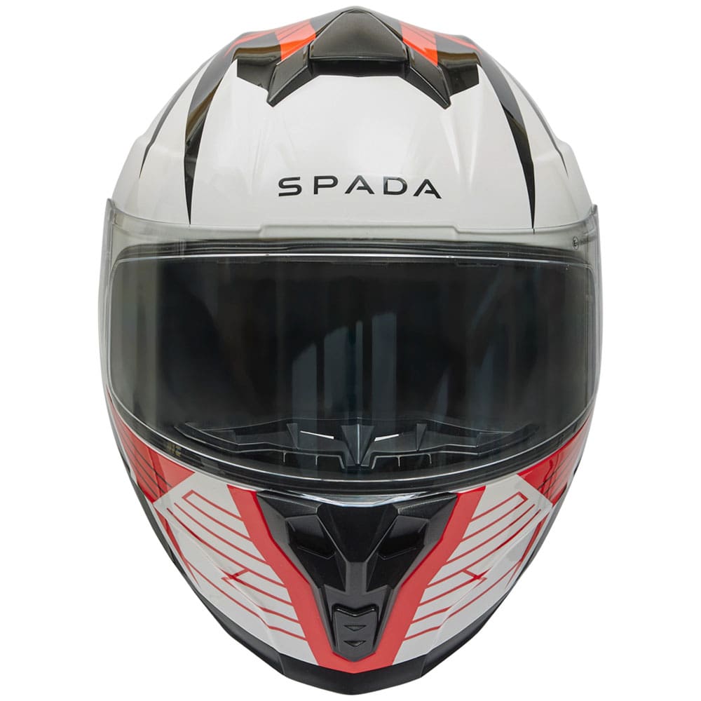 Spada Raiden 2 Thunder Black / White / Red FREE UK Delivery, FREE 365 Day Returns | Moto Central