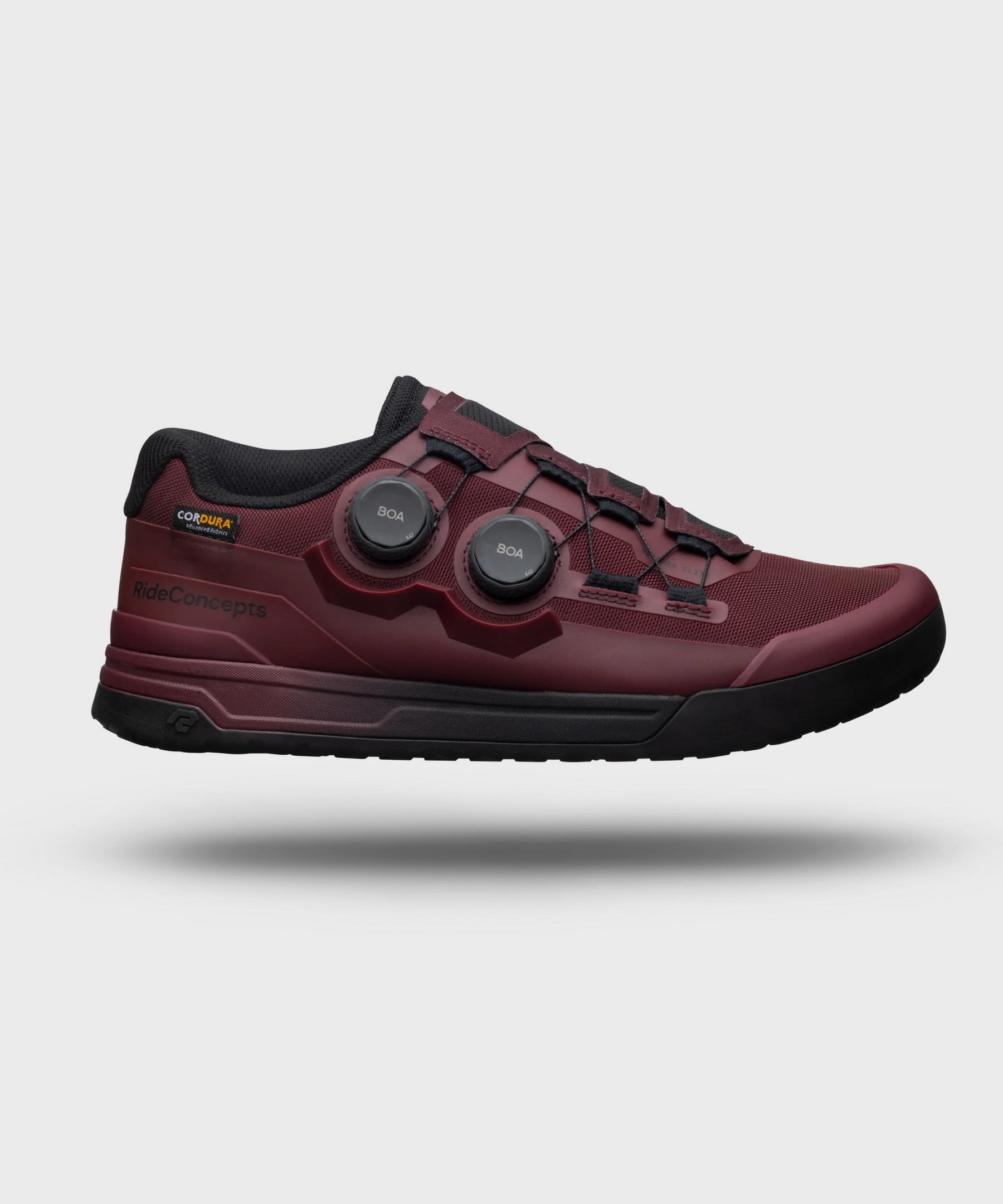 Ride Concepts Hellion Elite BOA Cycle Shoes Crimson - FREE UK Shipping, FREE 365 Day Returns | Moto Central