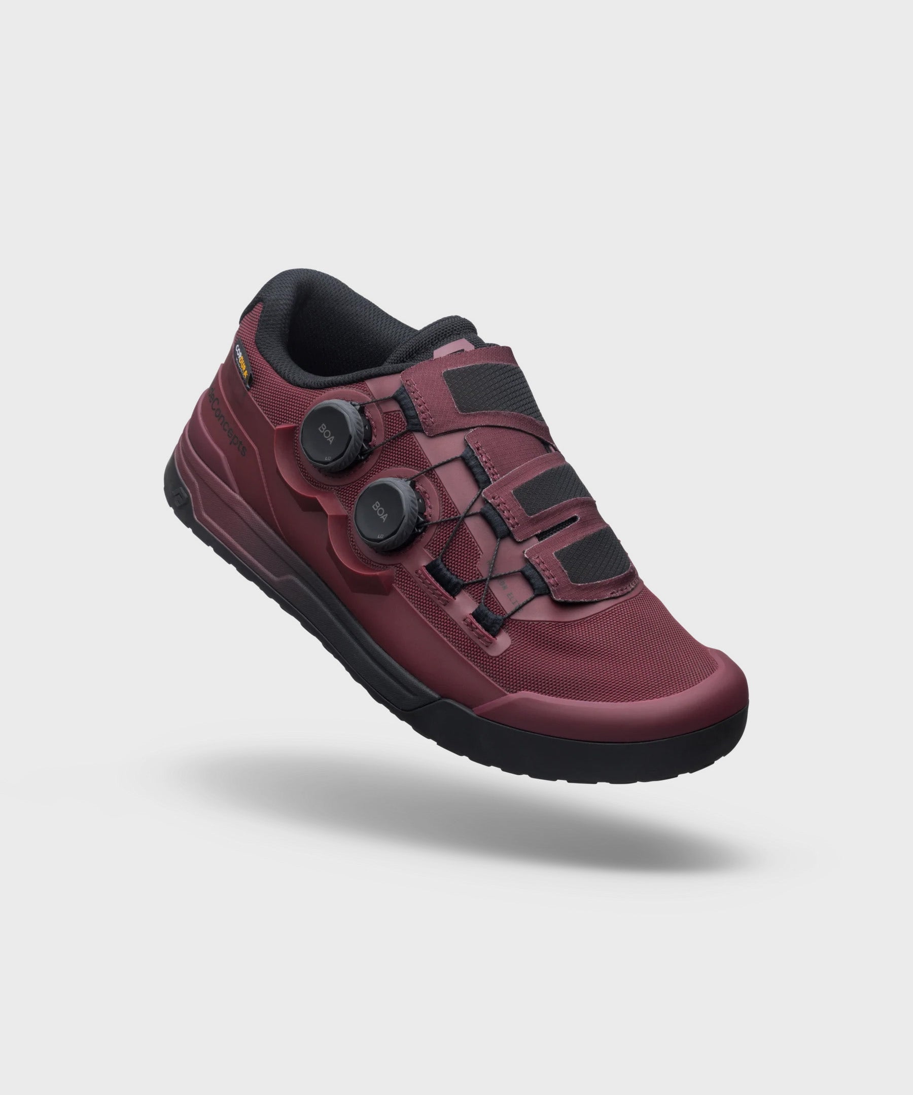 Ride Concepts Hellion Elite BOA Clip Cycle Shoes Crimson - FREE UK Shipping, FREE 365 Day Returns | Moto Central