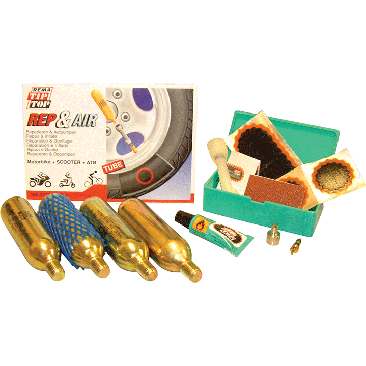 Rema Tip Top Temporary Tubed Puncture Repair Kit