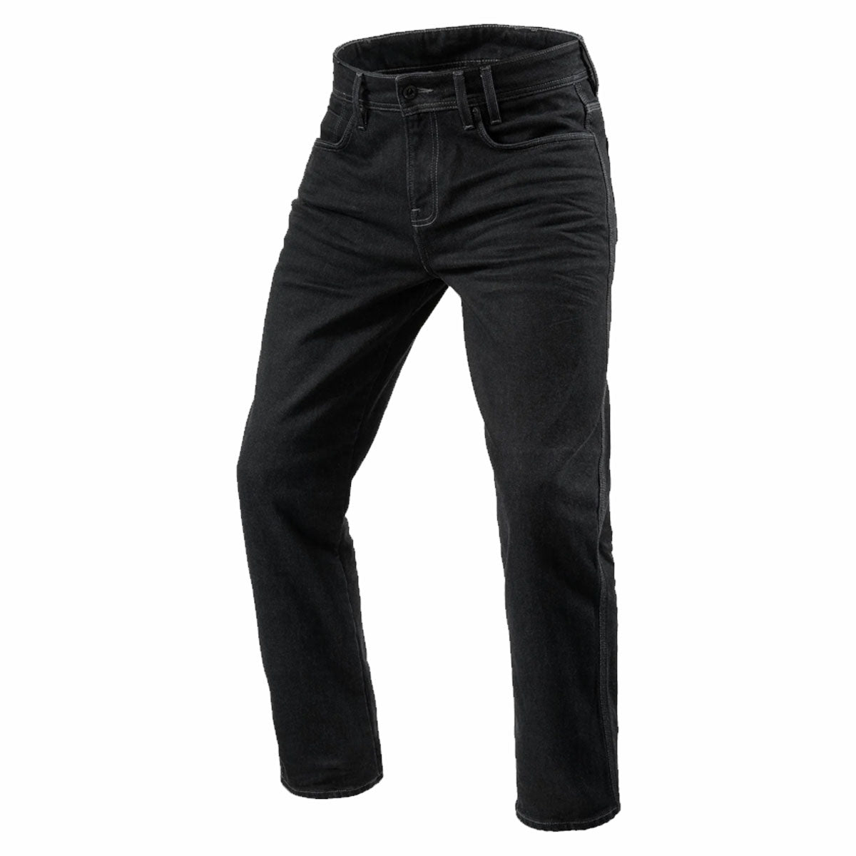Revit Lombard 3 Regular Fit Denim Jeans Dark Used Grey