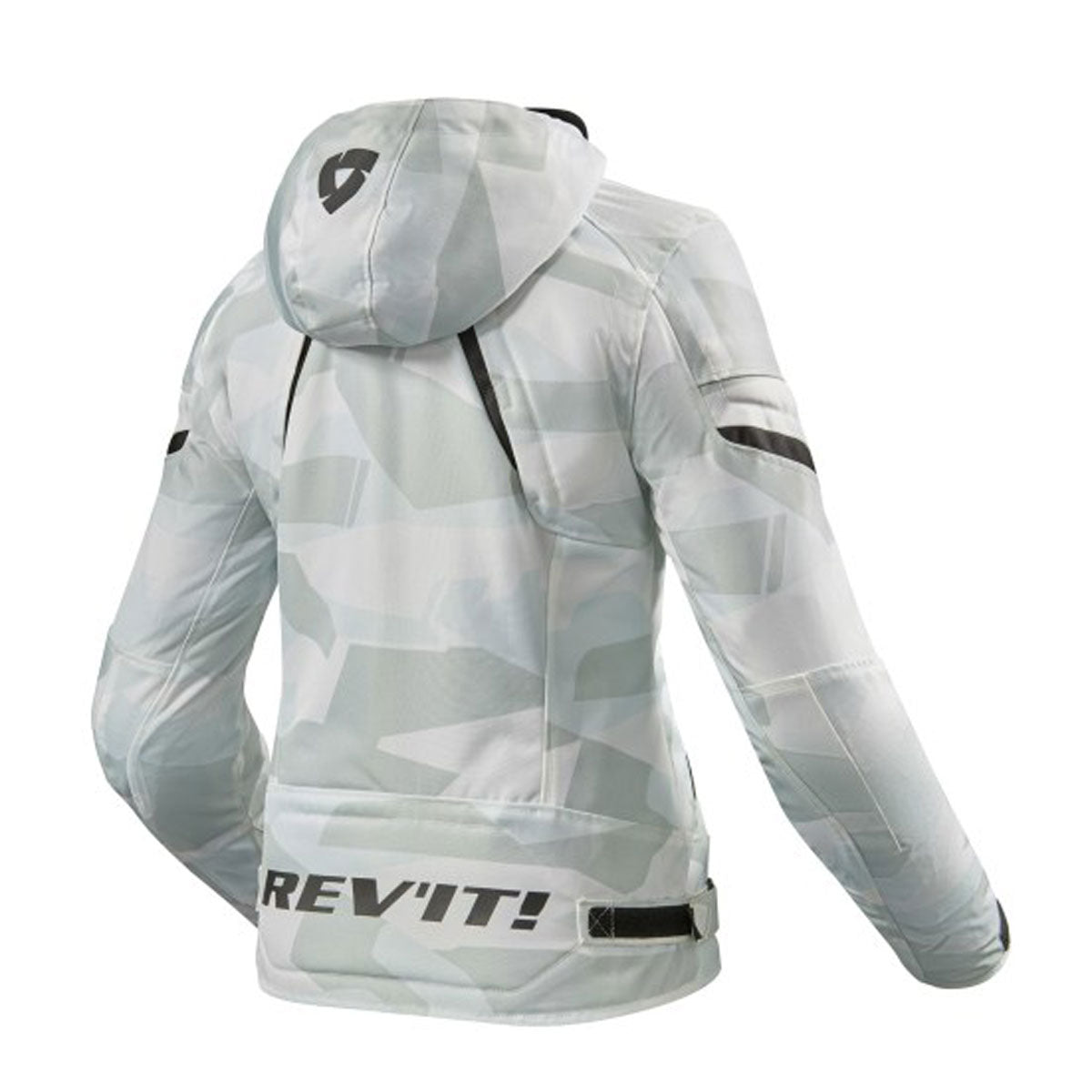 Revit Flare 2 Ladies Textile Jacket Camo Grey / White