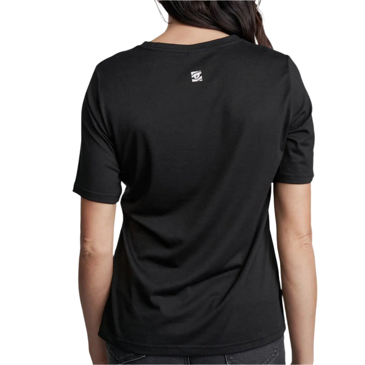 Race Face Slash Ladies Cycle T-Shirt Black - FREE UK Shipping, FREE 365 Day Returns | Moto Central