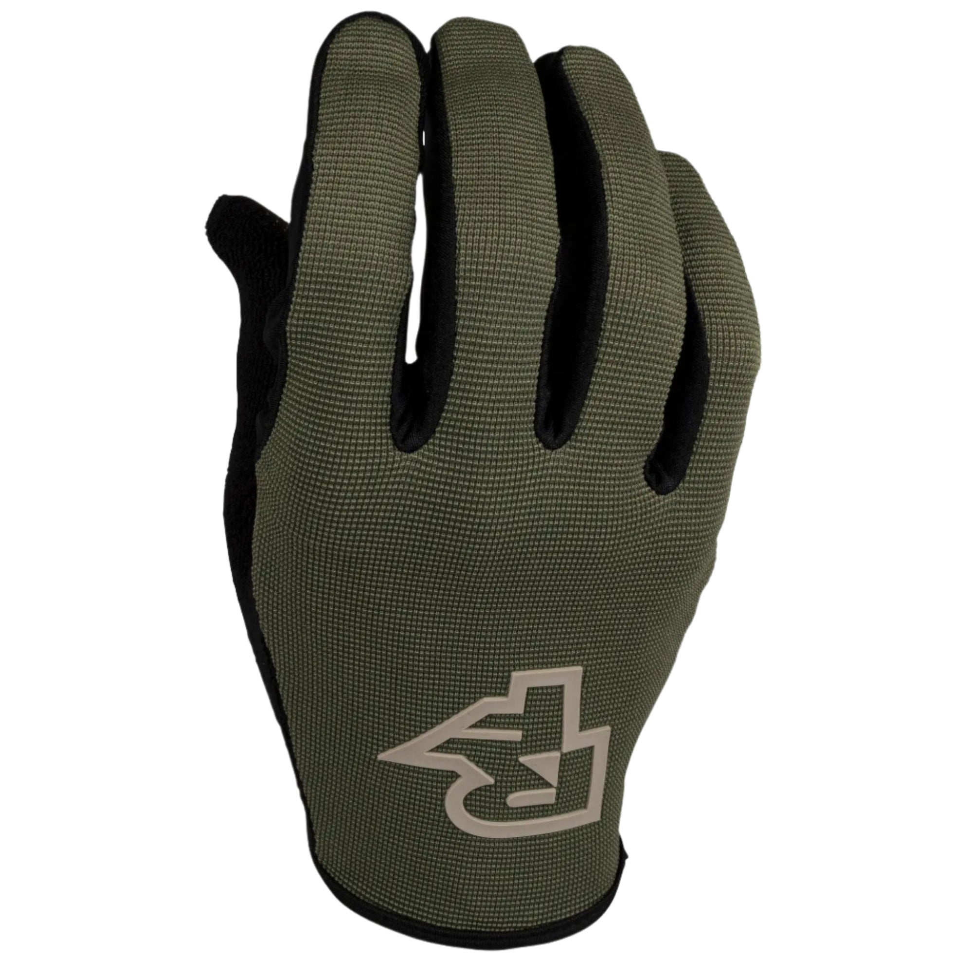 Race Face Trigger Cycle Gloves Olive - FREE UK Shipping, FREE 365 Day Returns | Moto Central