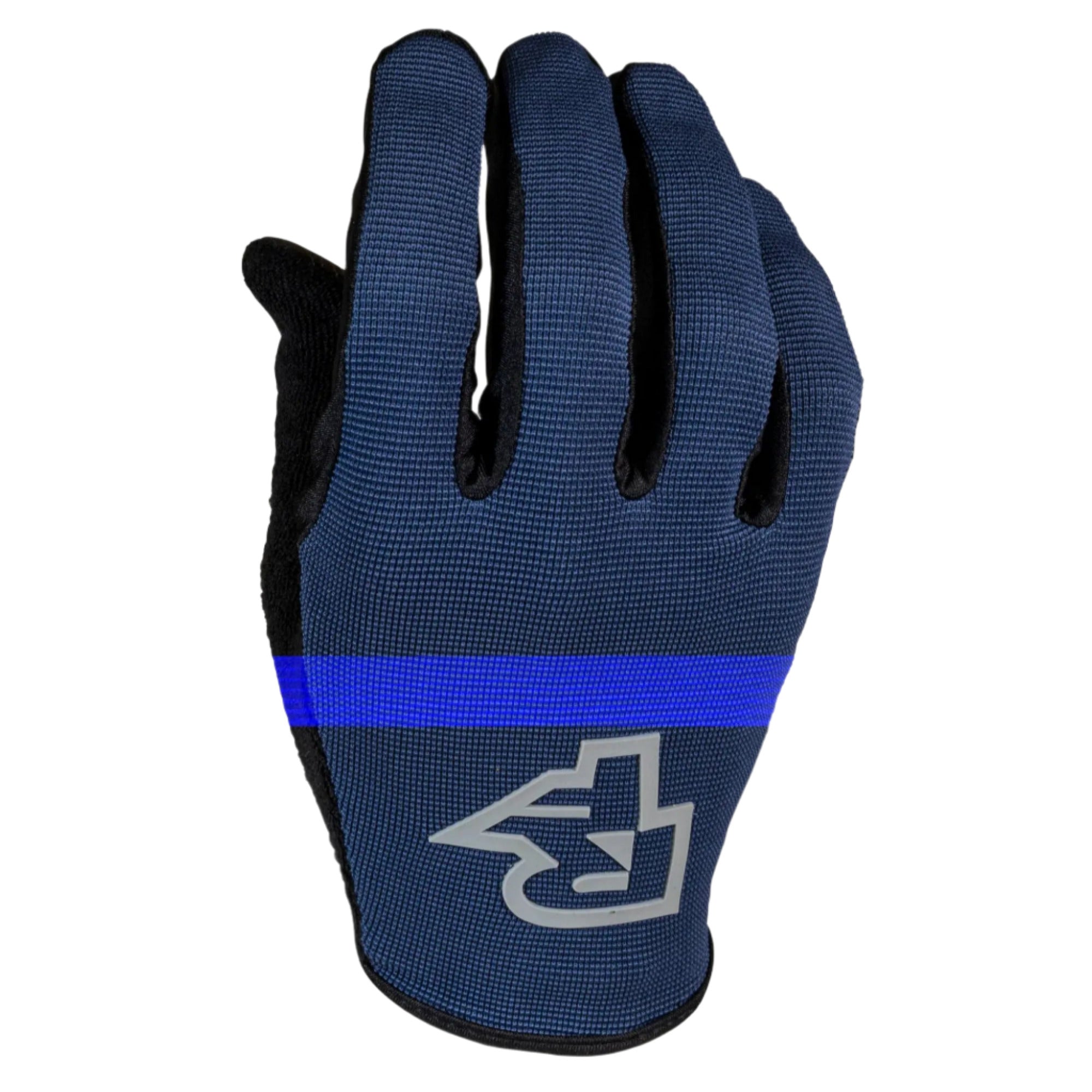 Race Face Trigger Cycle Gloves Navy - FREE UK Shipping, FREE 365 Day Returns | Moto Central