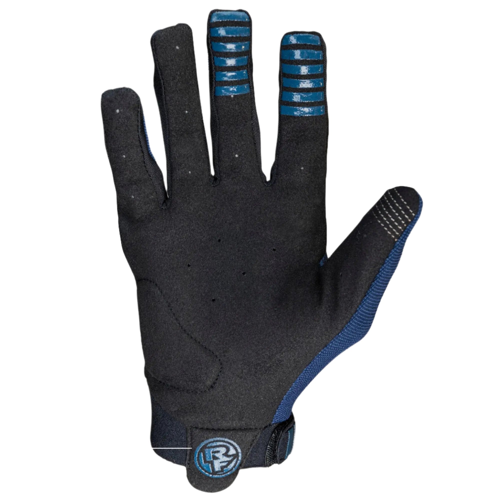 Race Face Ruxton Cycle Gloves Navy - FREE UK Shipping, FREE 365 Day Returns | Moto Central