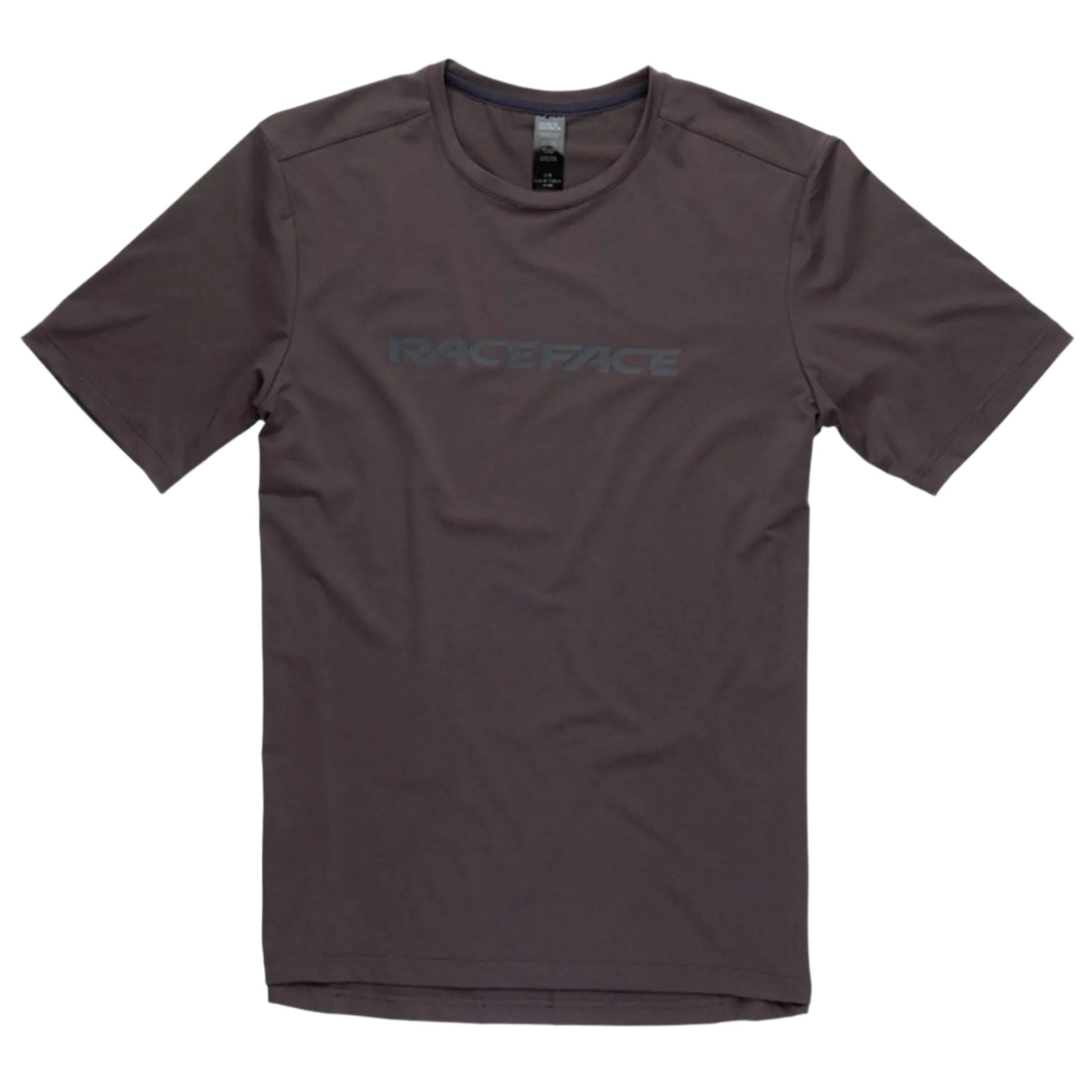 Race Face Commit Short Sleeve Cycle Tech Top Charcoal - FREE UK Shipping, FREE 365 Day Returns | Moto Central