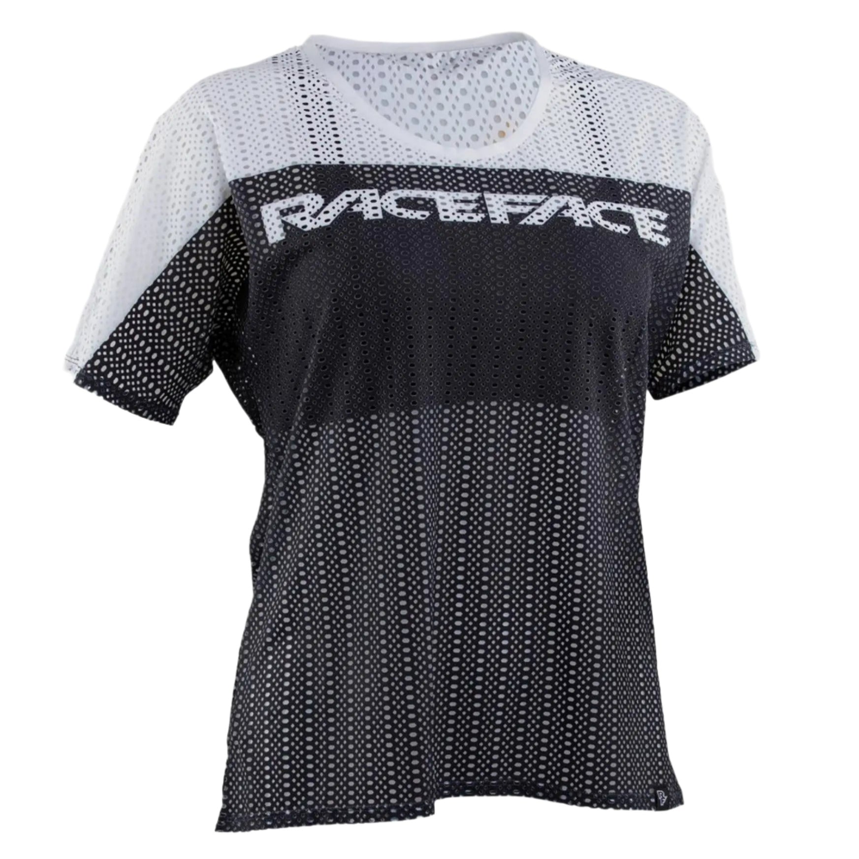 Race Face Maya Ladies Short Sleeves Mesh Cycle Jersey White - FREE UK Shipping, FREE 365 Day Returns | Moto Central