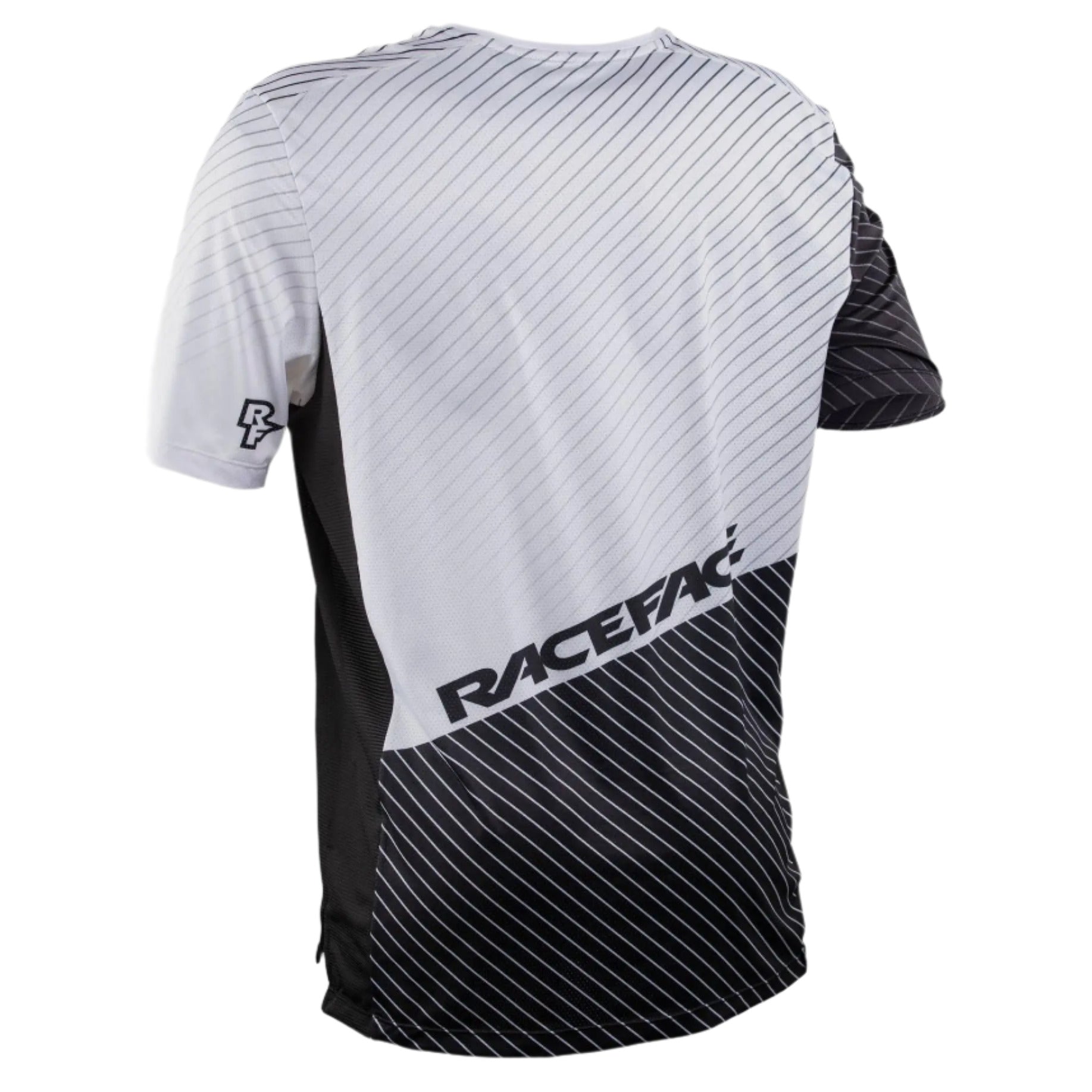 Race Face Indy Short Sleeves Cycle Jersey Black / White - FREE UK Shipping, FREE 365 Day Returns | Moto Central