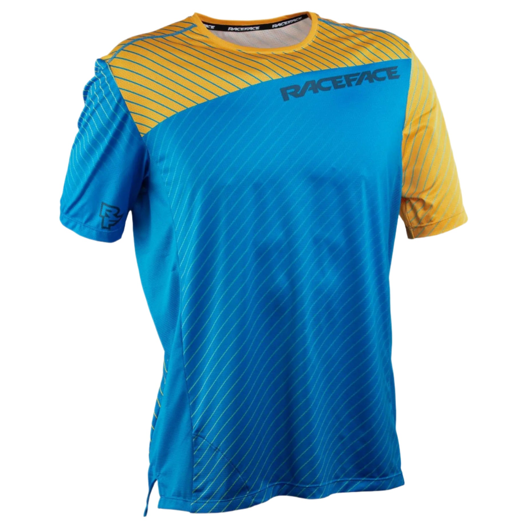 Race Face Indy Short Sleeves Cycle Jersey Dijon - FREE UK Shipping, FREE 365 Day Returns | Moto Central