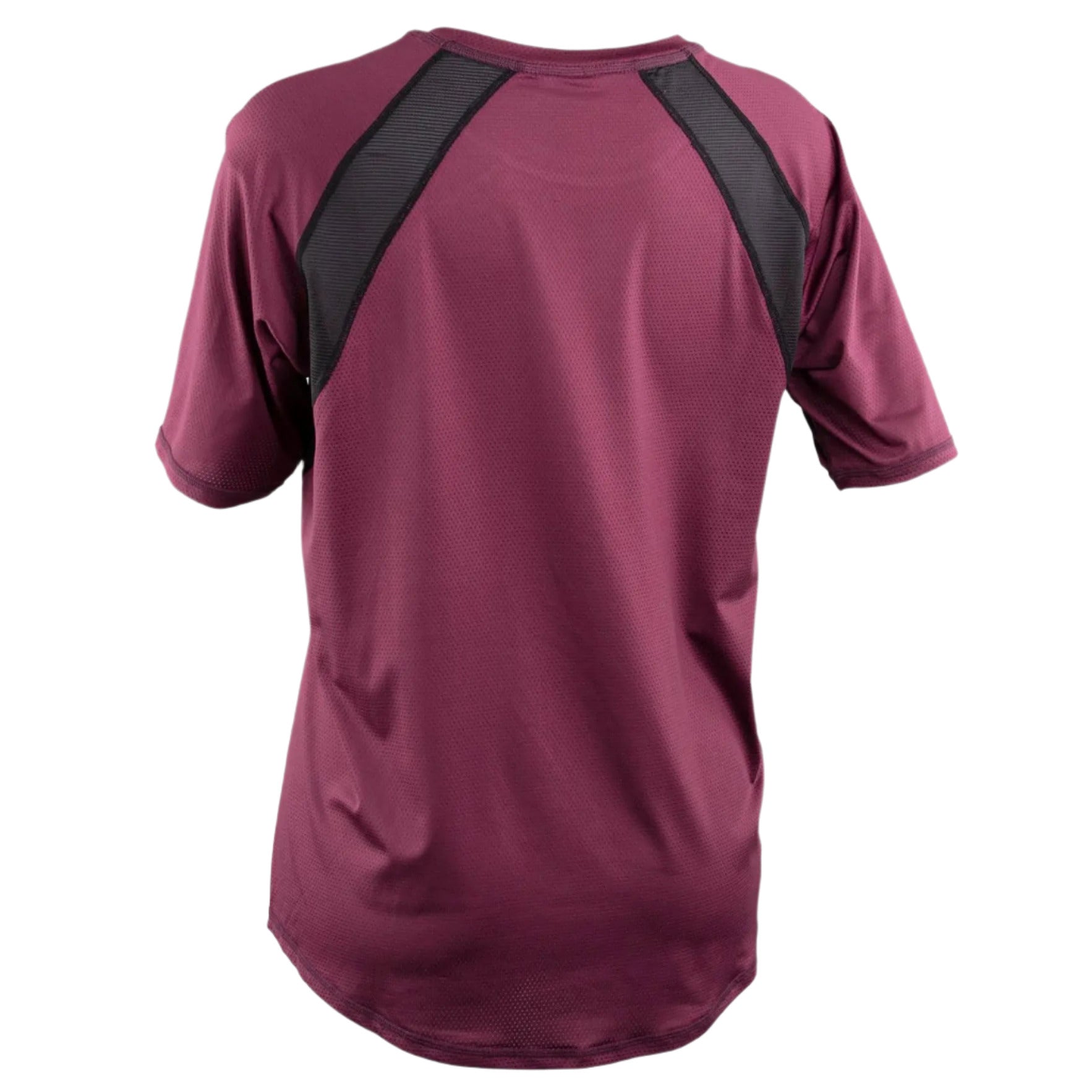 Race Face Traverse Ladies Short Sleeves Cycle Jersey Bordeaux - FREE UK Shipping, FREE 365 Day Returns | Moto Central