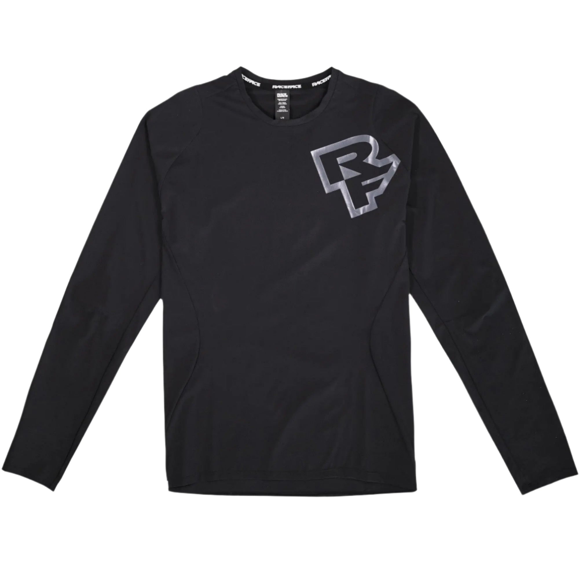 Race Face Conspiracy Long Sleeves Cycle Jersey Black - FREE UK Shipping, FREE 365 Day Returns | Moto Central