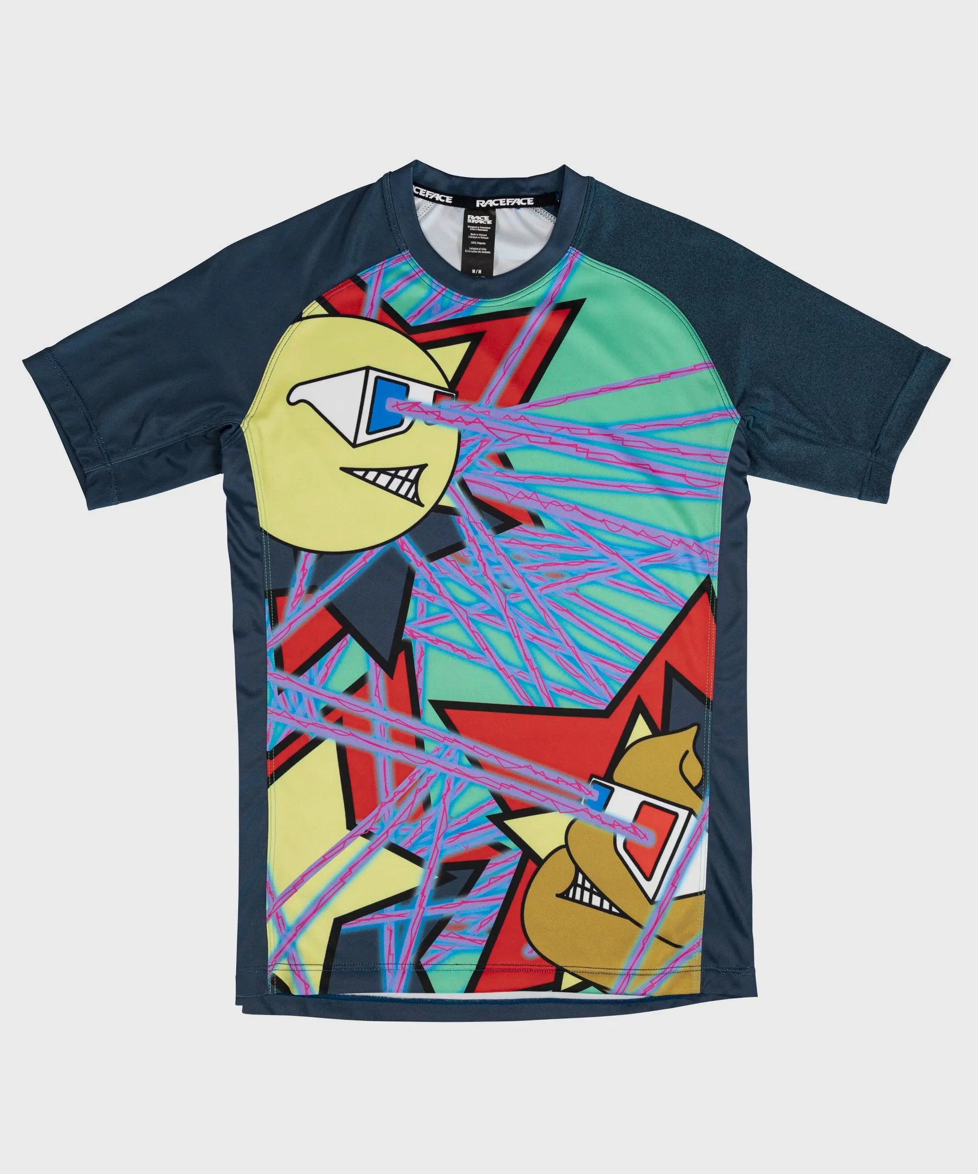 Race Face Sendy Youth Short Sleeves Cycle Jersey RF Mint - FREE UK Shipping, FREE 365 Day Returns | Moto Central