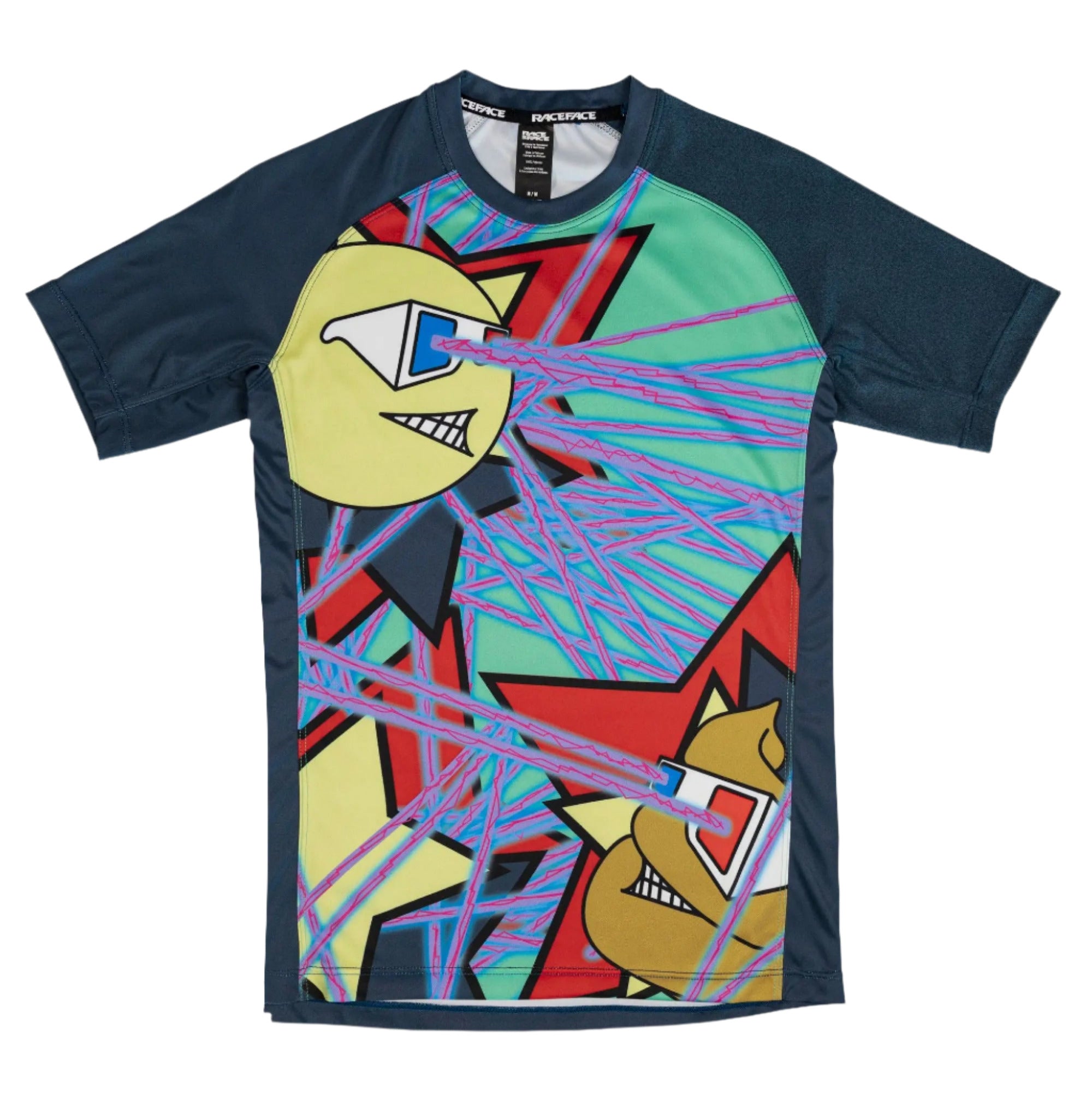 Race Face Sendy Youth Short Sleeves Cycle Jersey RF Mint - FREE UK Shipping, FREE 365 Day Returns | Moto Central