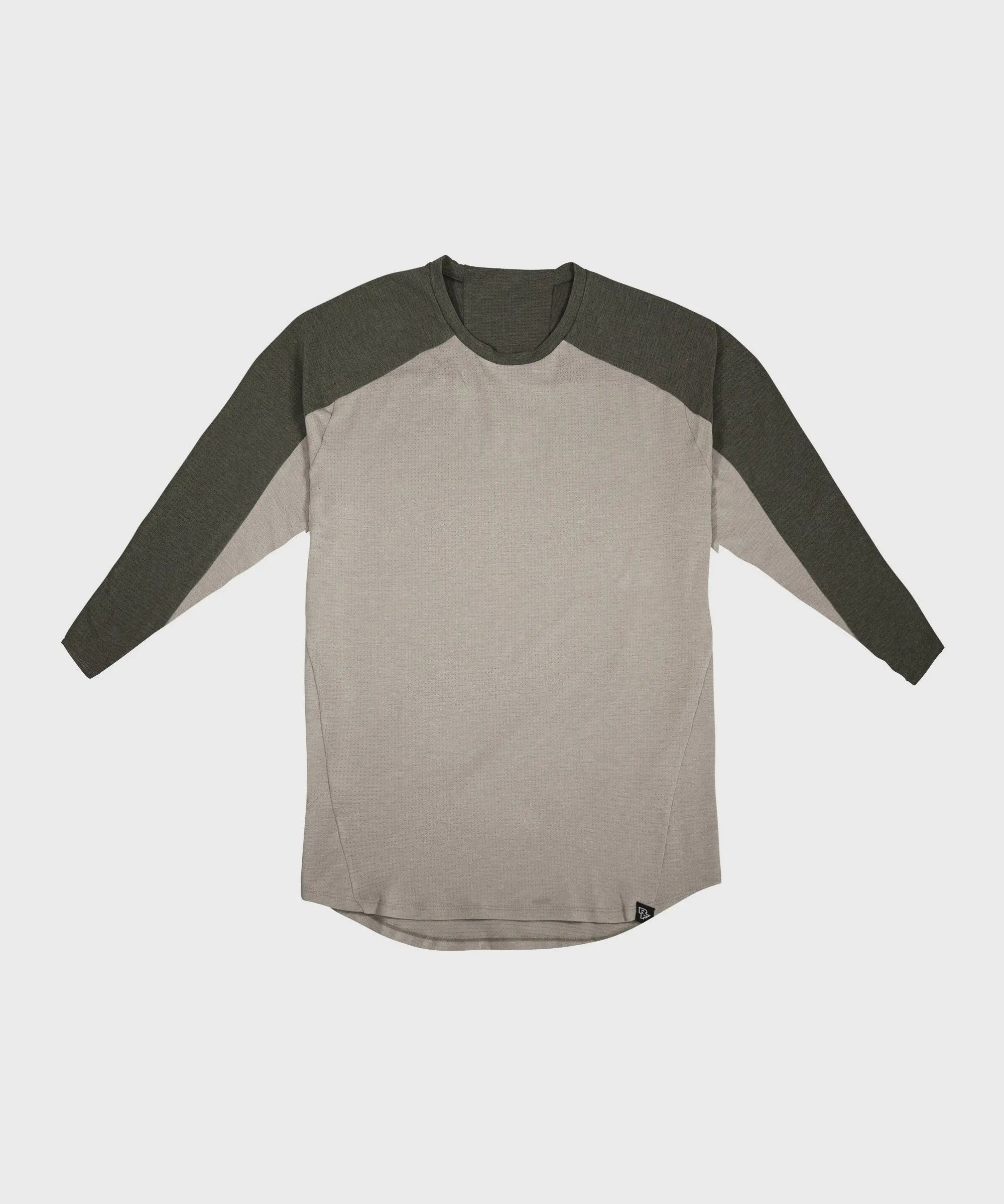 Race Face Stage Drirelease 3/4 Sleeves Cycle Jersey Sand - FREE UK Shipping, FREE 365 Day Returns | Moto Central