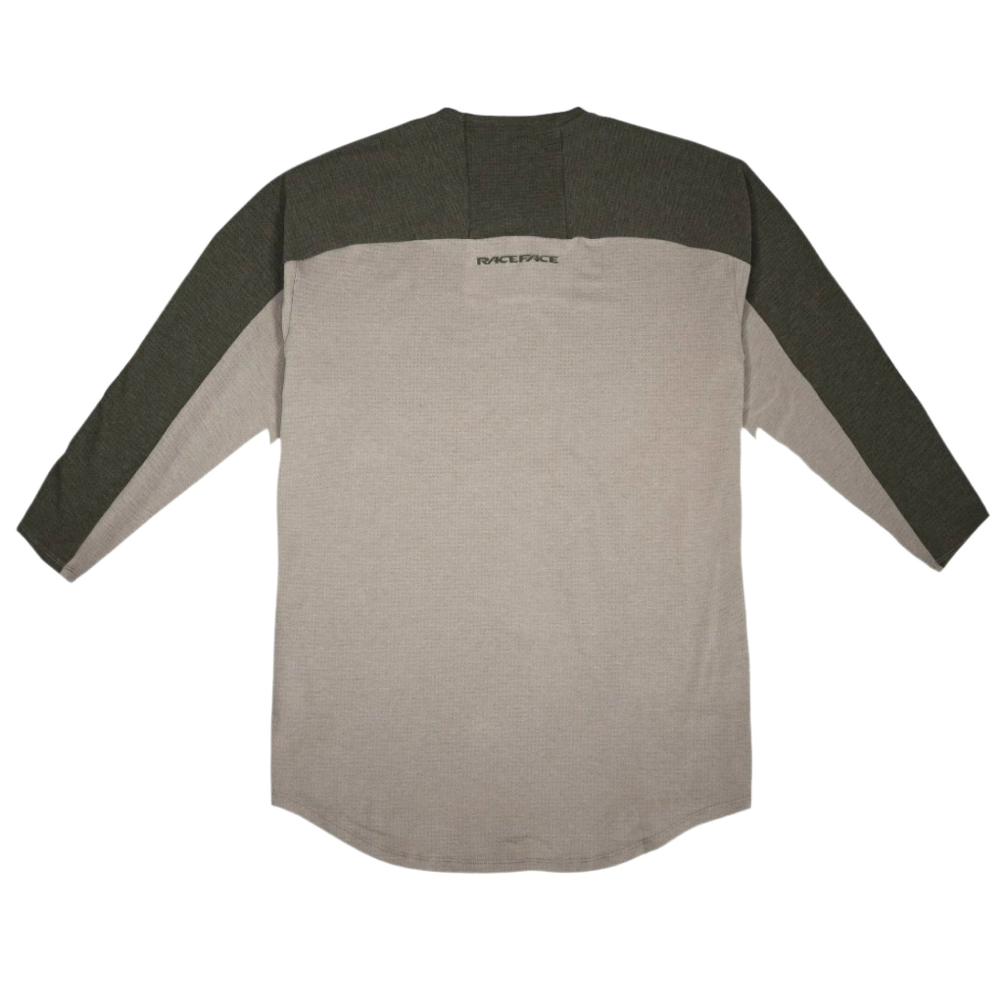 Race Face Stage Drirelease 3/4 Sleeves Cycle Jersey Sand - FREE UK Shipping, FREE 365 Day Returns | Moto Central