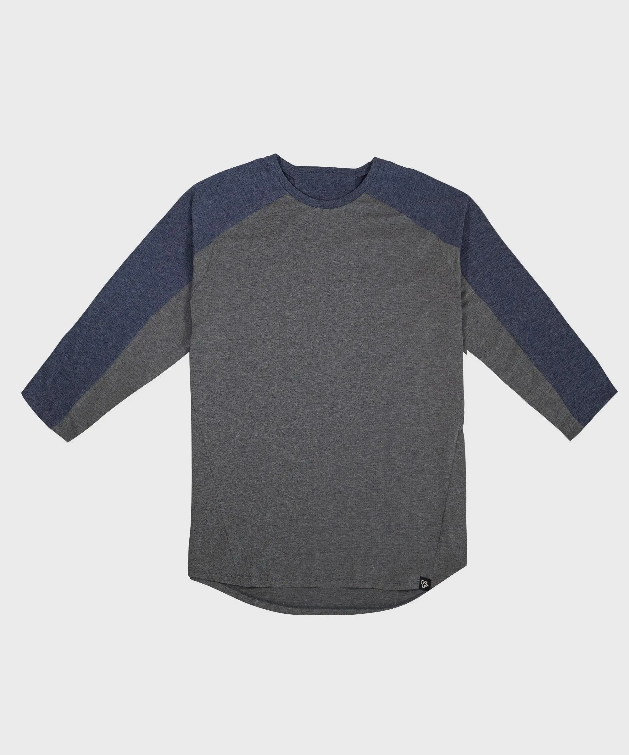 Race Face Stage Drirelease 3/4 Sleeves Cycle Jersey Navy - FREE UK Shipping, FREE 365 Day Returns | Moto Central