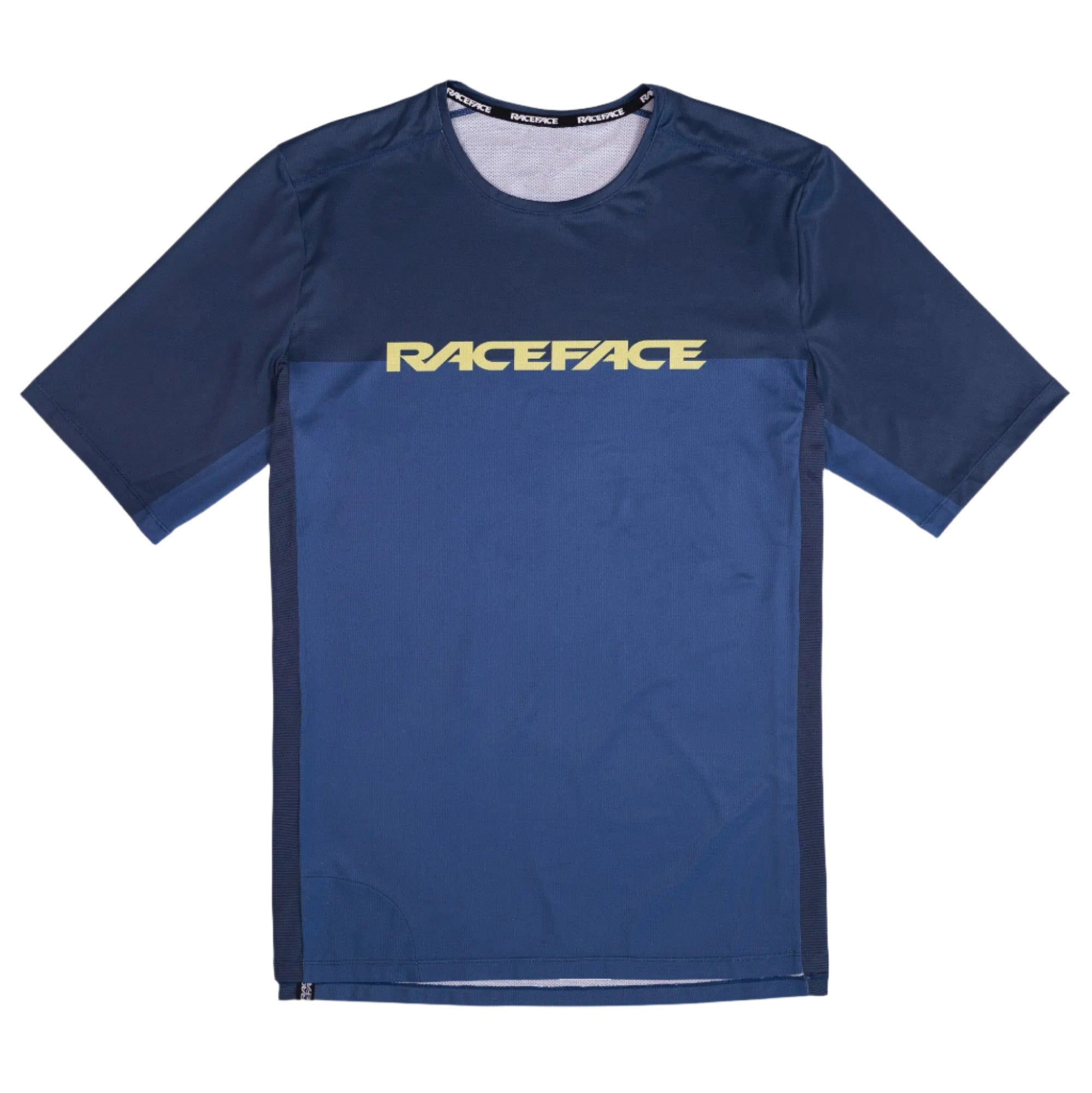 Race Face Indy Short Sleeves Cycle Jersey Navy - FREE UK Shipping, FREE 365 Day Returns | Moto Central