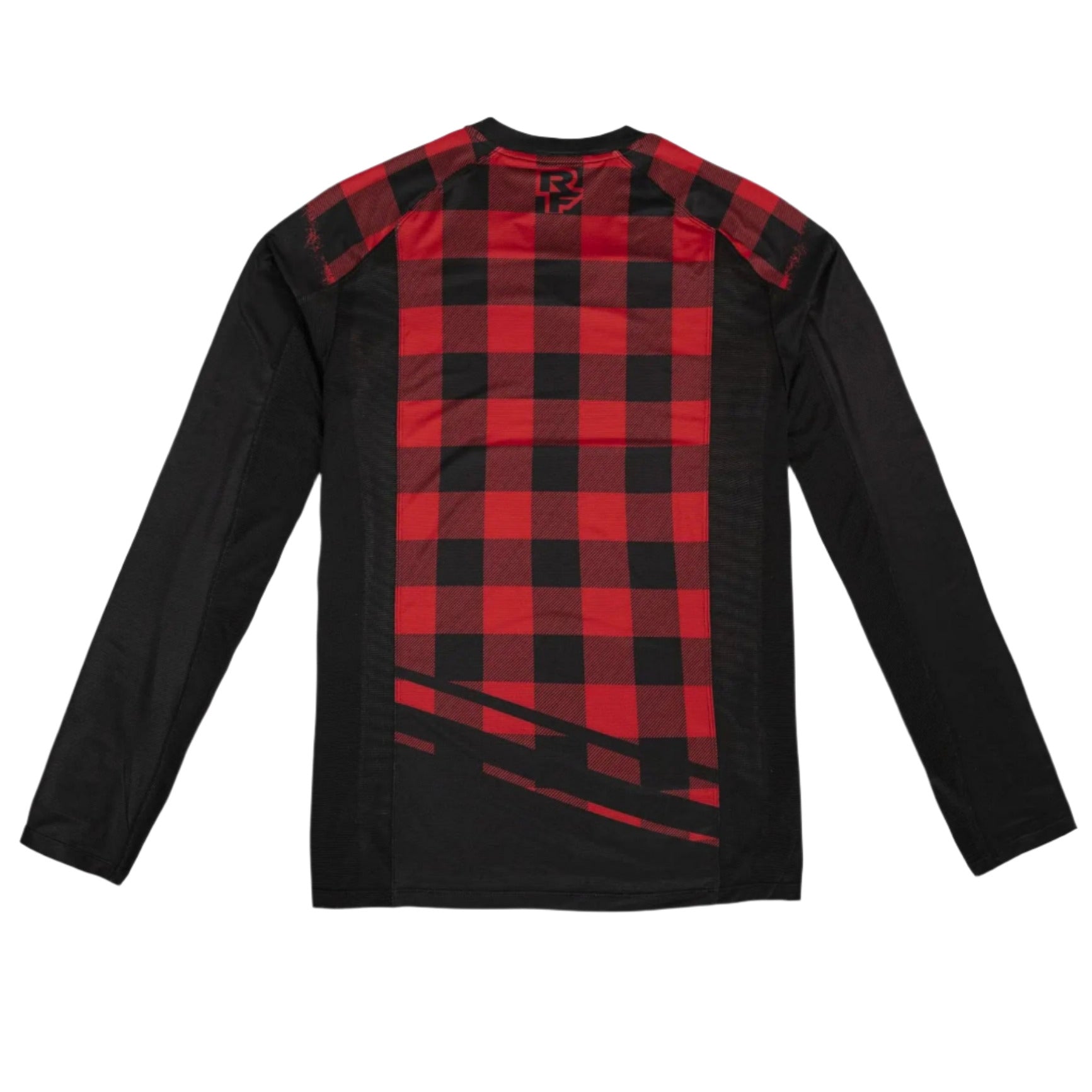 Race Face Diffuse Long Sleeves Cycle Jersey Rouge - FREE UK Shipping, FREE 365 Day Returns | Moto Central