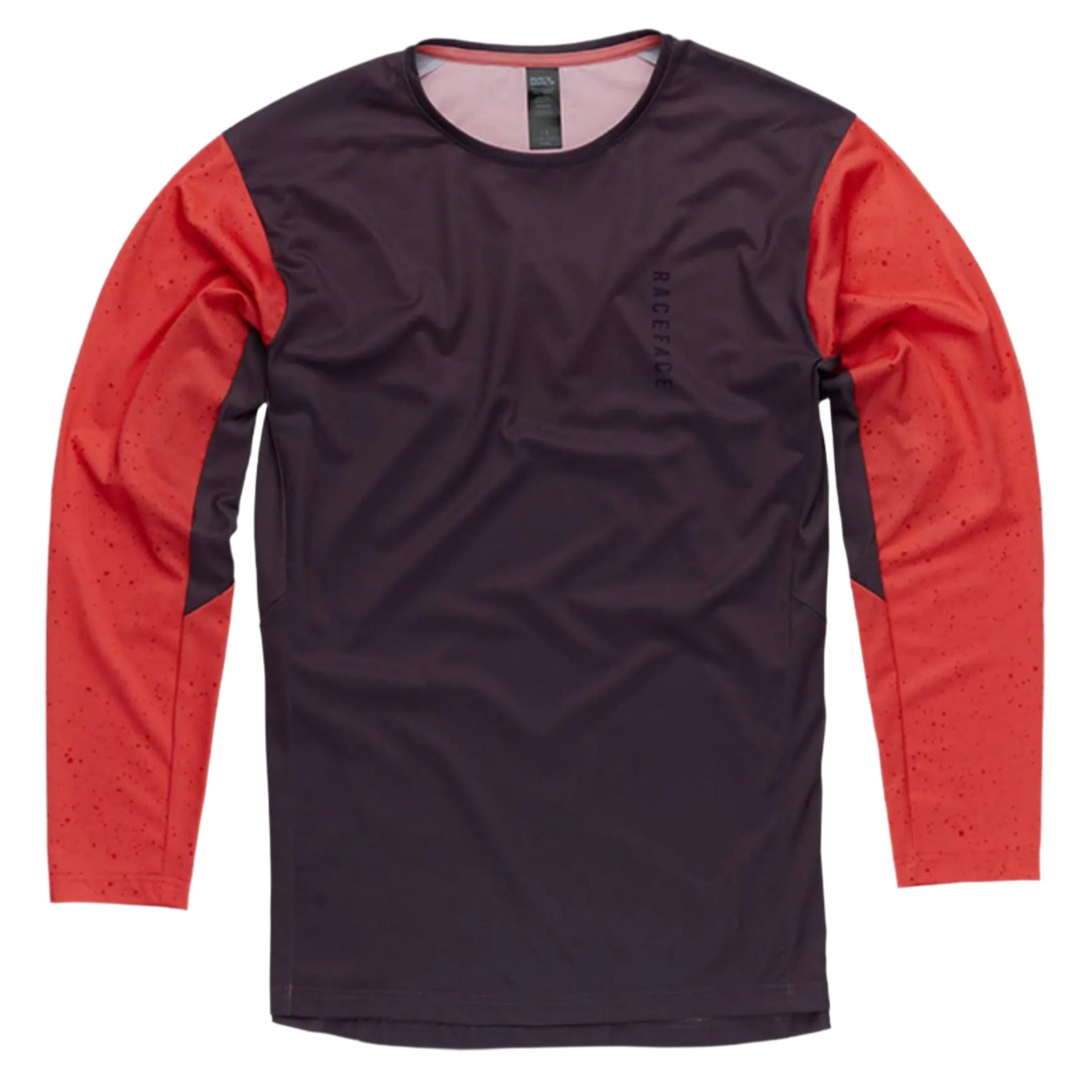 Race Face Indy Long Sleeve Cycle Jersey Coral - FREE UK Shipping, FREE 365 Day Returns | Moto Central