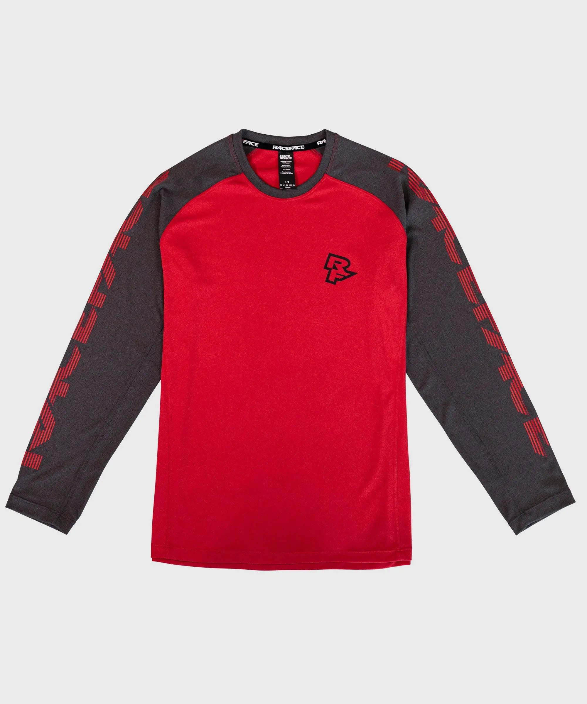 Race Face Sendy Youth Long Sleeves Cycle Jersey Rouge - FREE UK Shipping, FREE 365 Day Returns | Moto Central