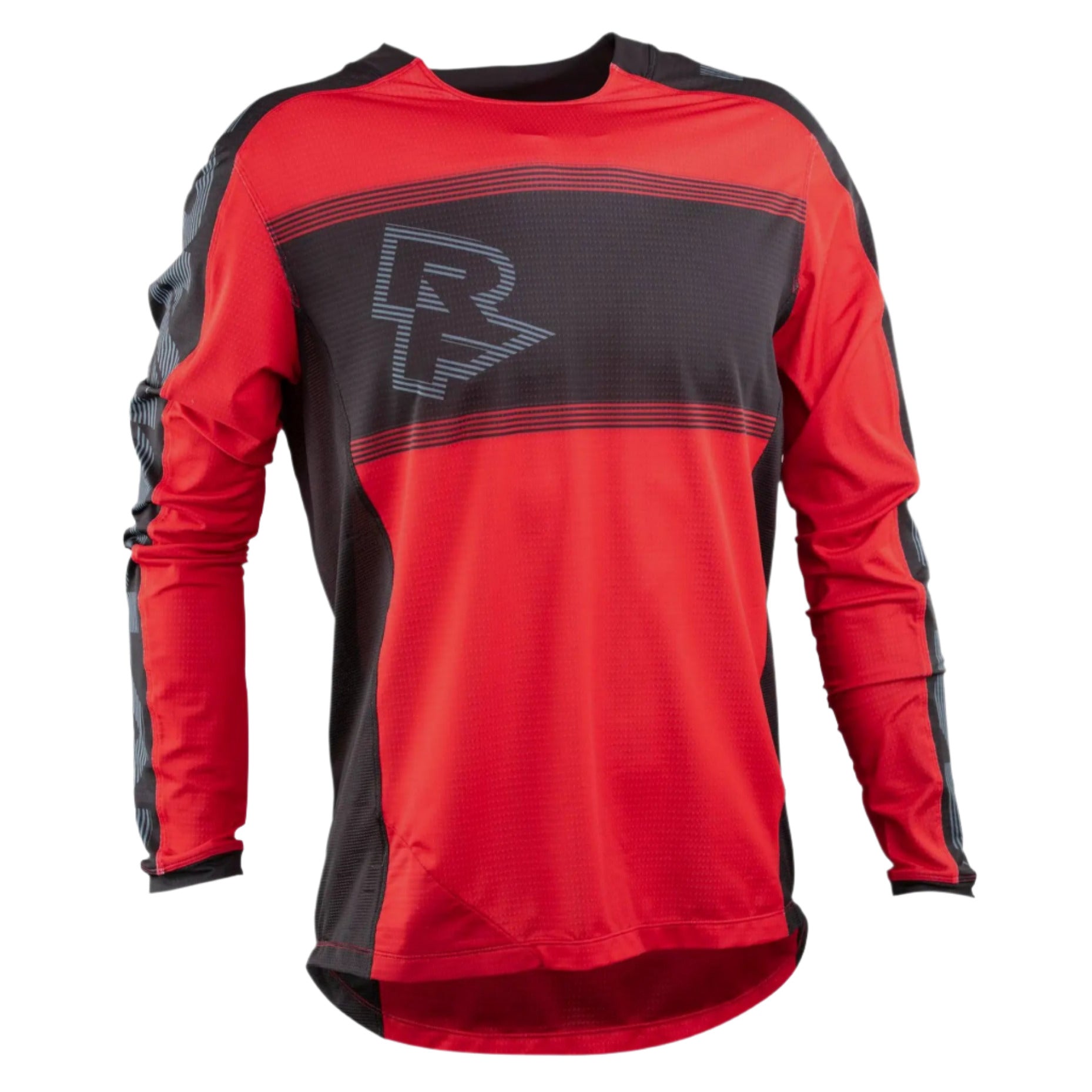 Race Face Ruxton Long Sleeves Cycle Jersey Rouge - FREE UK Shipping, FREE 365 Day Returns | Moto Central