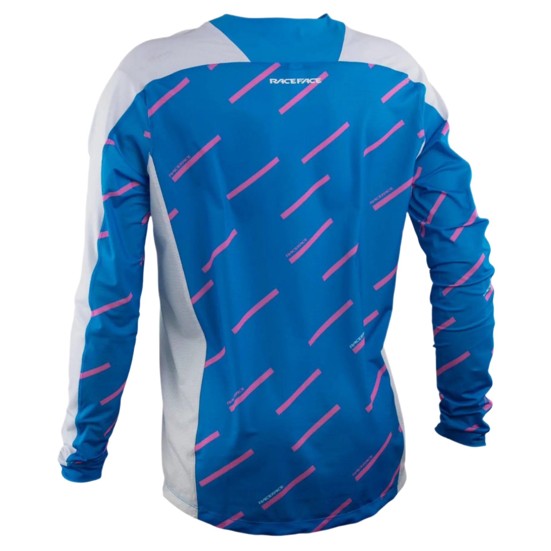 Race Face Ruxton Long Sleeves Cycle Jersey Royale Blue - FREE UK Shipping, FREE 365 Day Returns | Moto Central