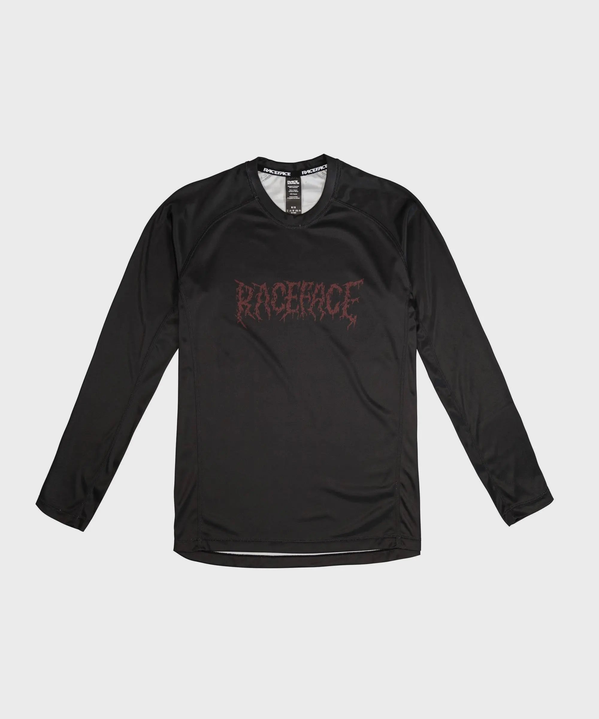 Race Face Sendy Youth Long Sleeves Cycle Jersey Black - FREE UK Shipping, FREE 365 Day Returns | Moto Central