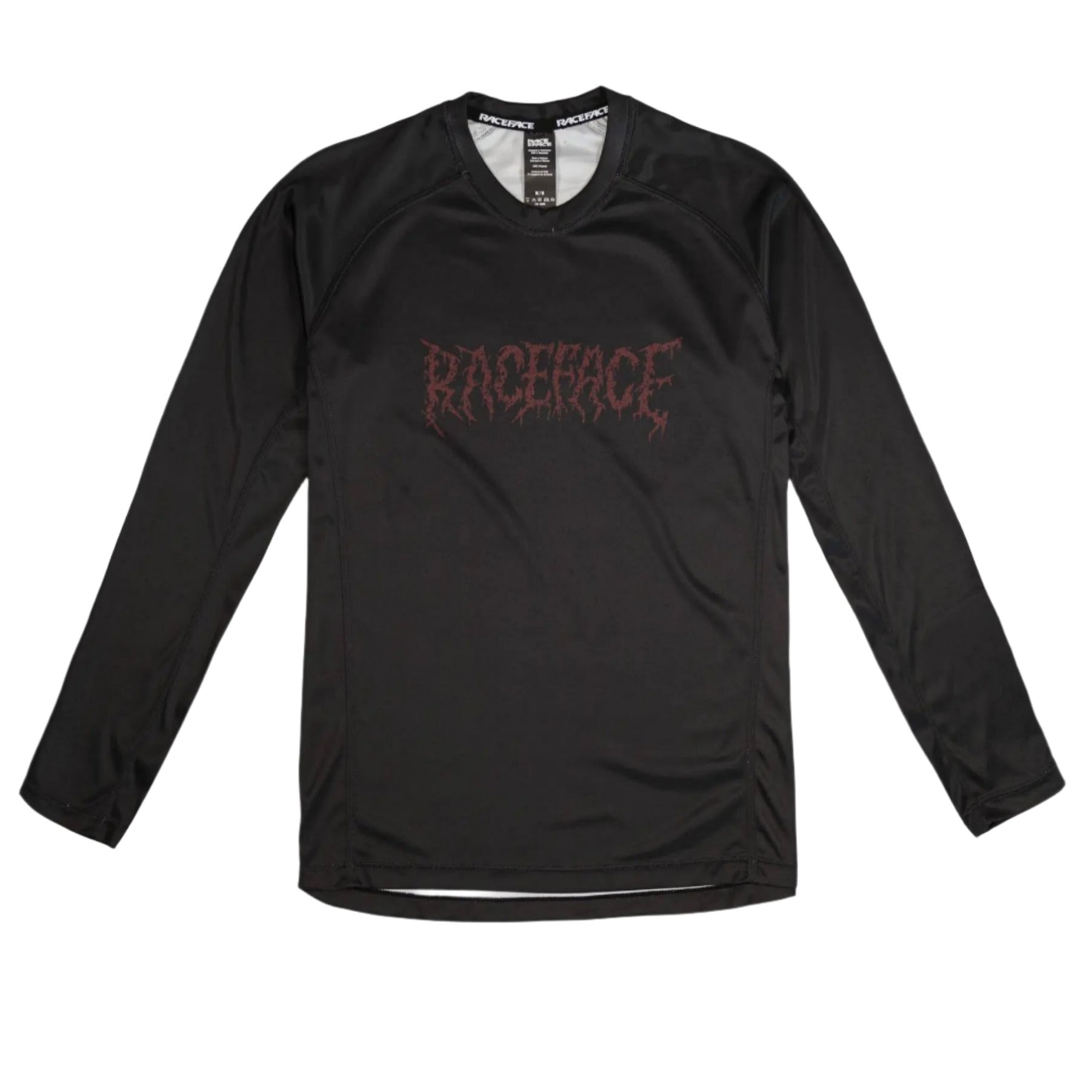 Race Face Sendy Youth Long Sleeves Cycle Jersey Black - FREE UK Shipping, FREE 365 Day Returns | Moto Central