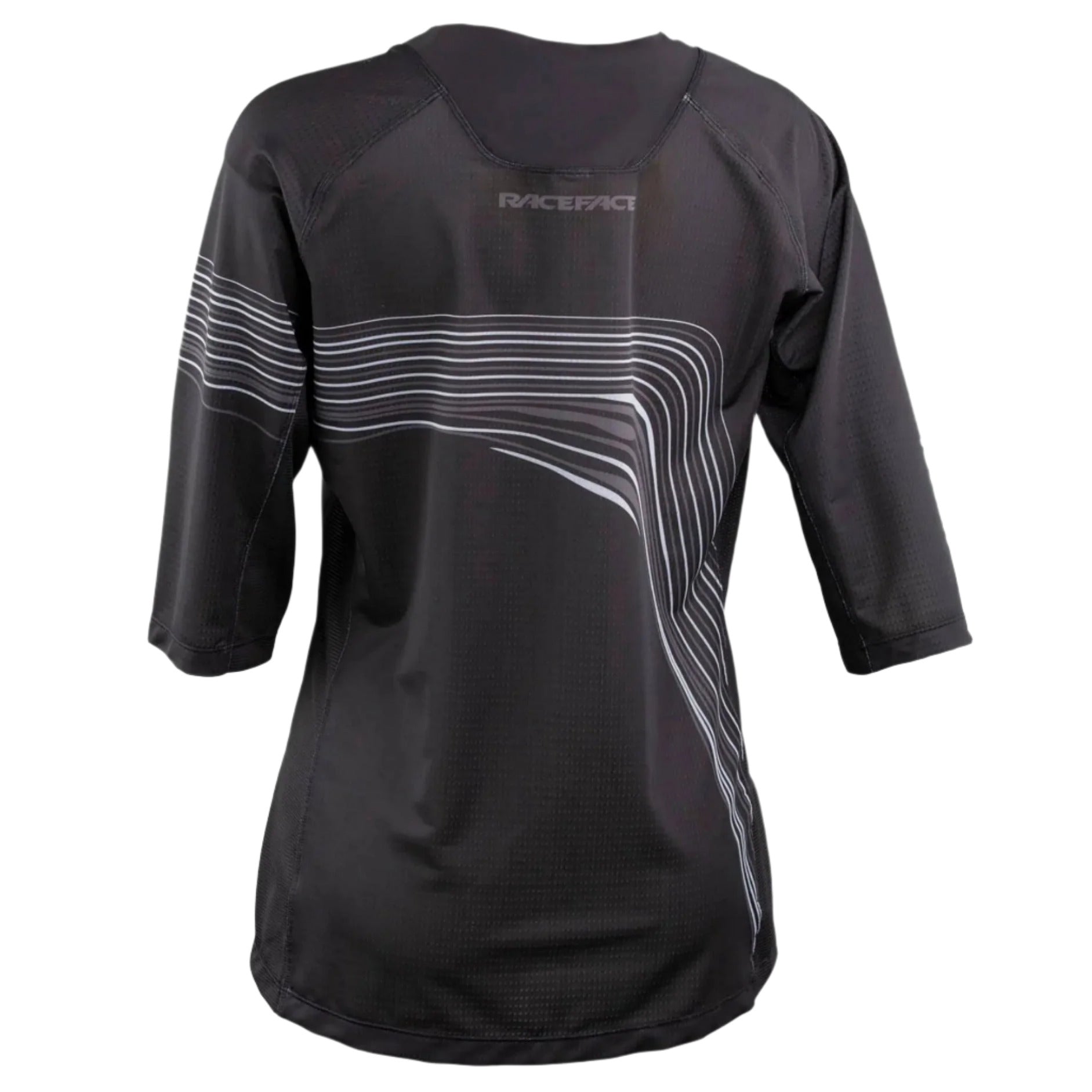 Race Face Khyber Ladies 3/4 Sleeves Cycle Jersey Concrete - FREE UK Shipping, FREE 365 Day Returns | Moto Central