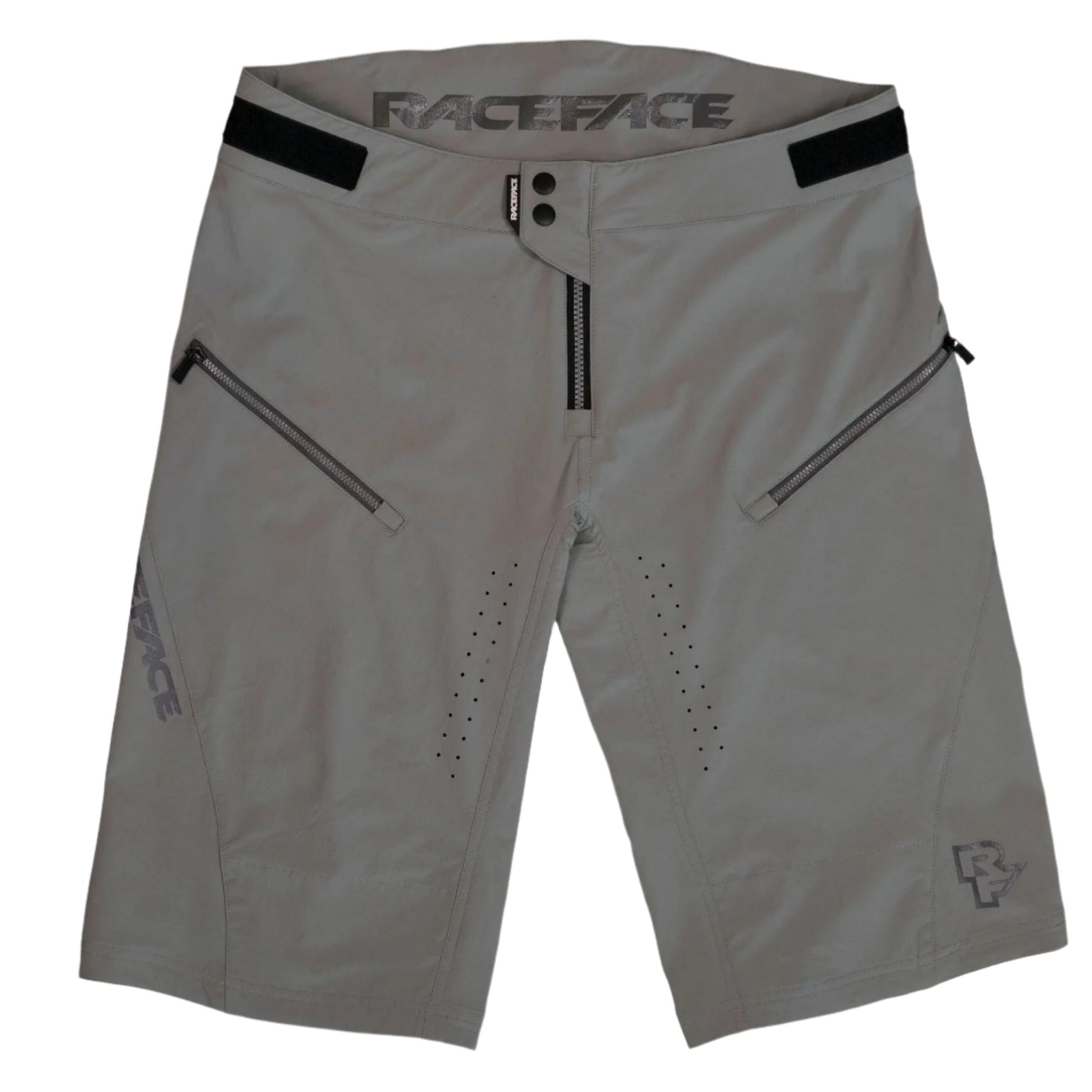 Race Face Indy Cycle Shorts Grey - FREE UK Shipping, FREE 365 Day Returns | Moto Central