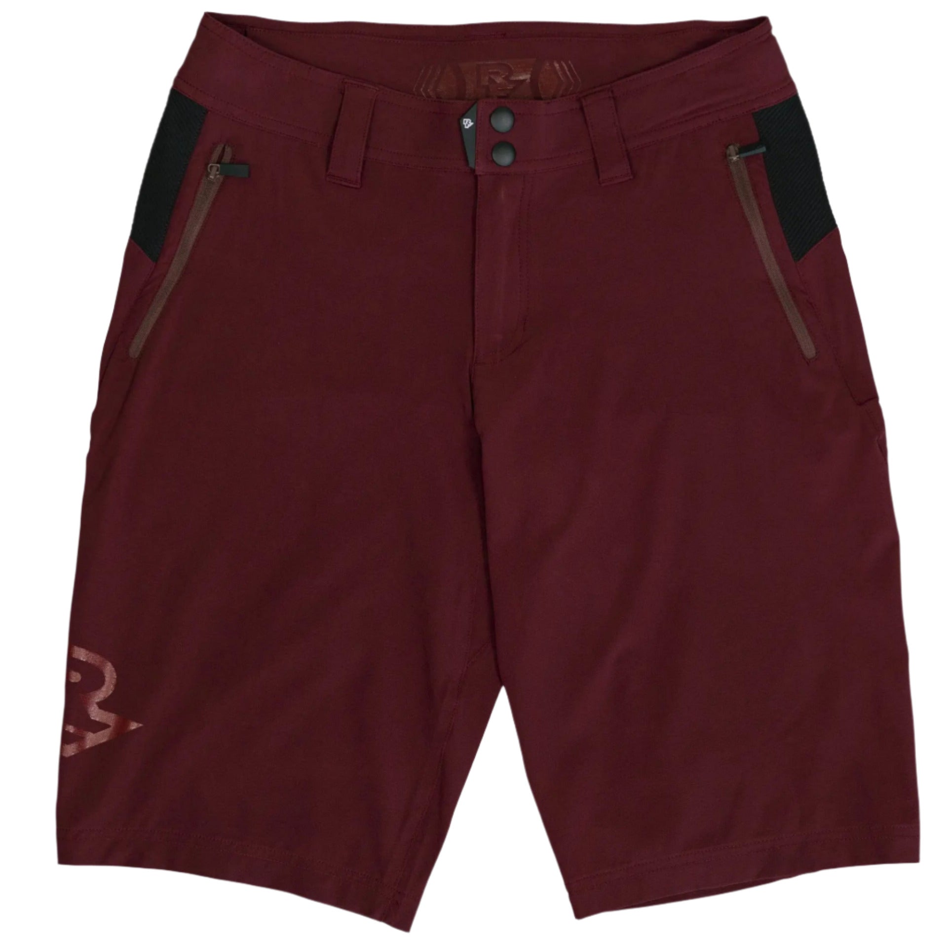 Race Face Nimby Ladies Cycle Shorts Deep Red - FREE UK Shipping, FREE 365 Day Returns | Moto Central