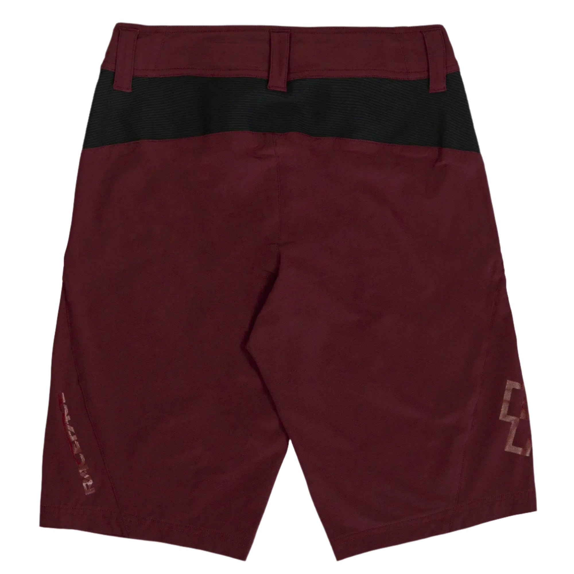 Race Face Nimby Ladies Cycle Shorts Deep Red - FREE UK Shipping, FREE 365 Day Returns | Moto Central