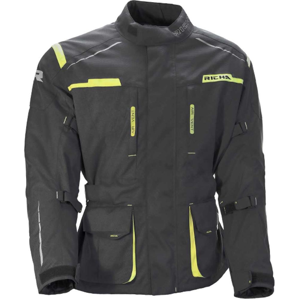 Richa Axel Textile Jacket Grey / Fluo