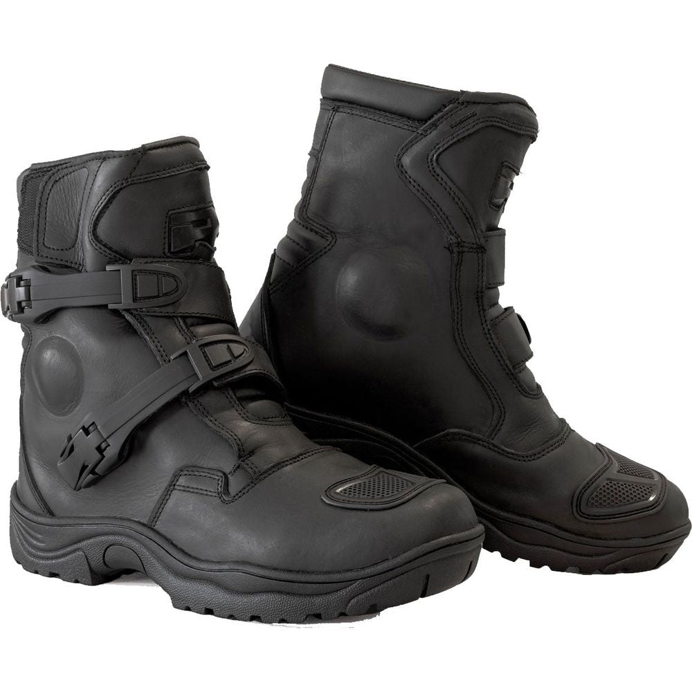 Richa Colt Leather Short Boots Black