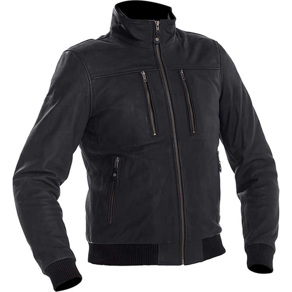 Richa Lockheed Leather Jacket Black