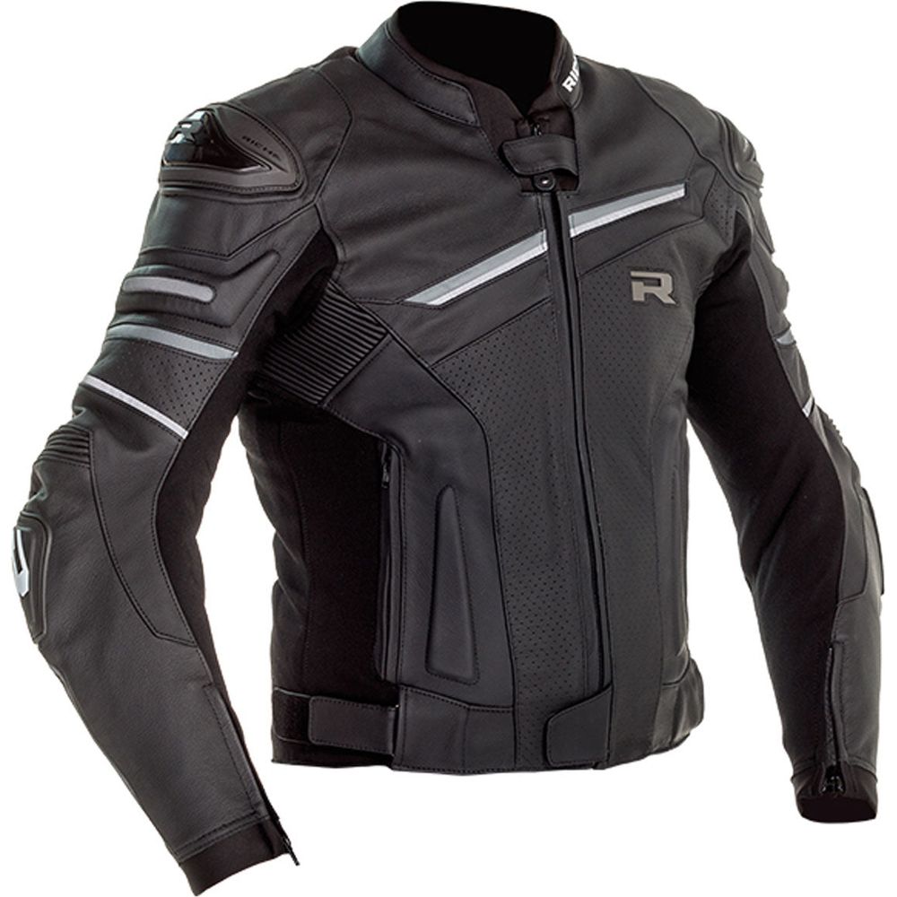 Richa Mugello 2 Leather Jacket Black / Grey