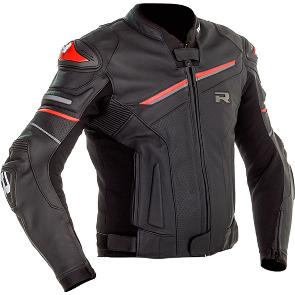 Richa Mugello 2 Leather Jacket Black / Red