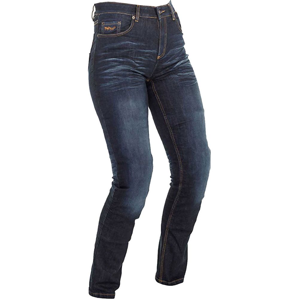 Richa Nora Ladies Slim Fit Riding Denim Jeans Navy Blue