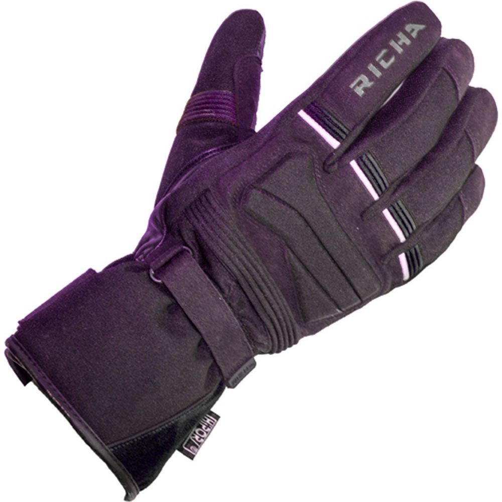 Richa Peak Textile Gloves Black