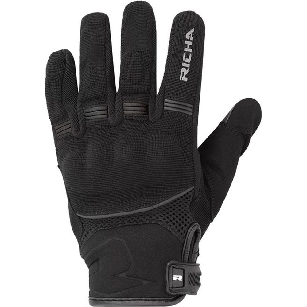 Richa Scope Waterproof Textile Gloves Black  - FREE UK Delivery - Moto Central